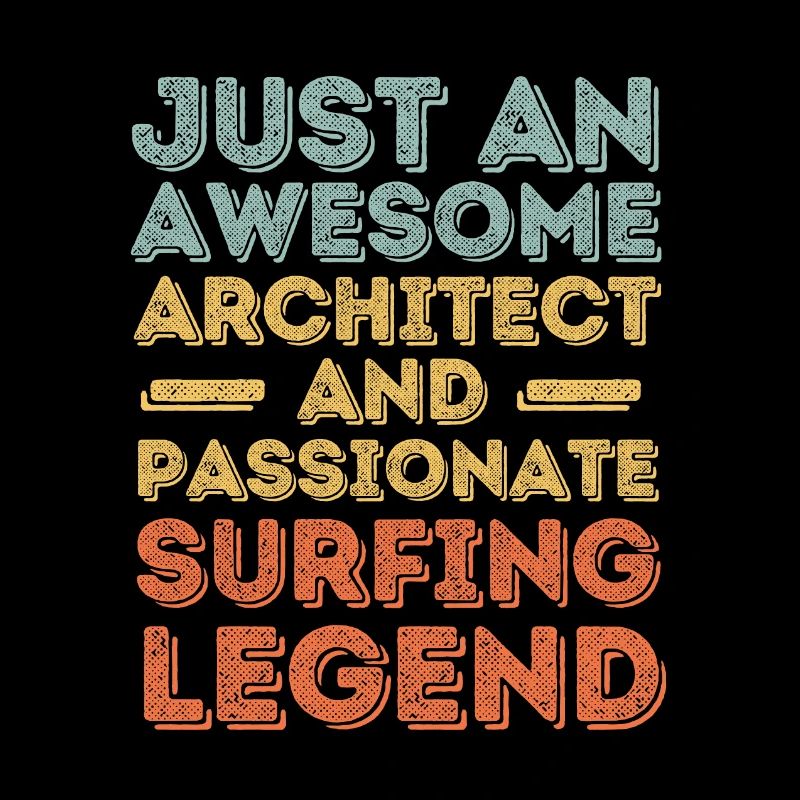 Architecte Surf rétro