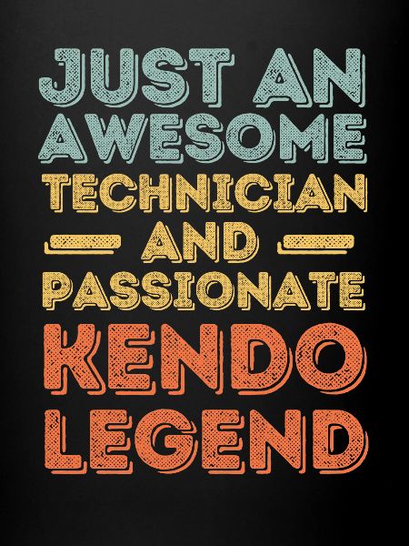 Technicien Kendo rétro