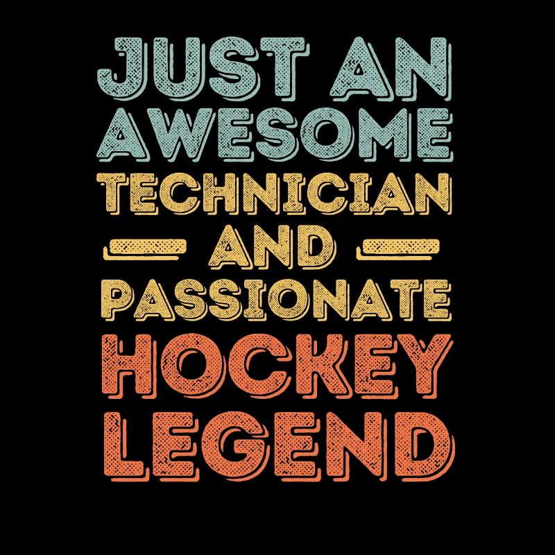 Technicien Hockey rétro