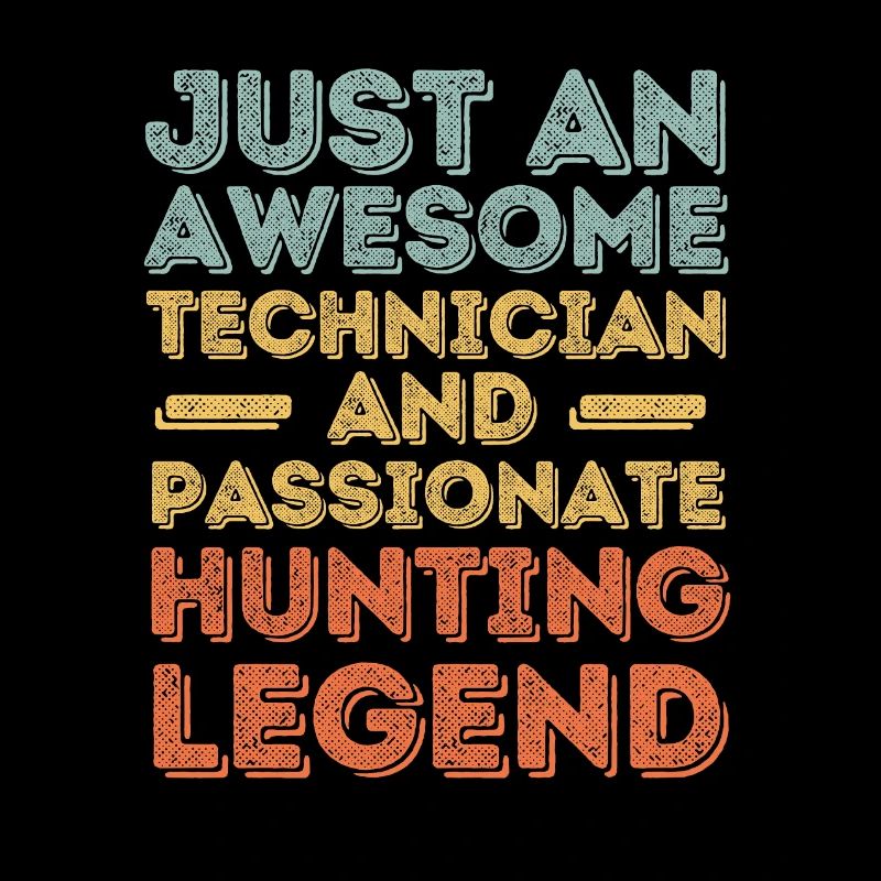 Technicien chasse rétro