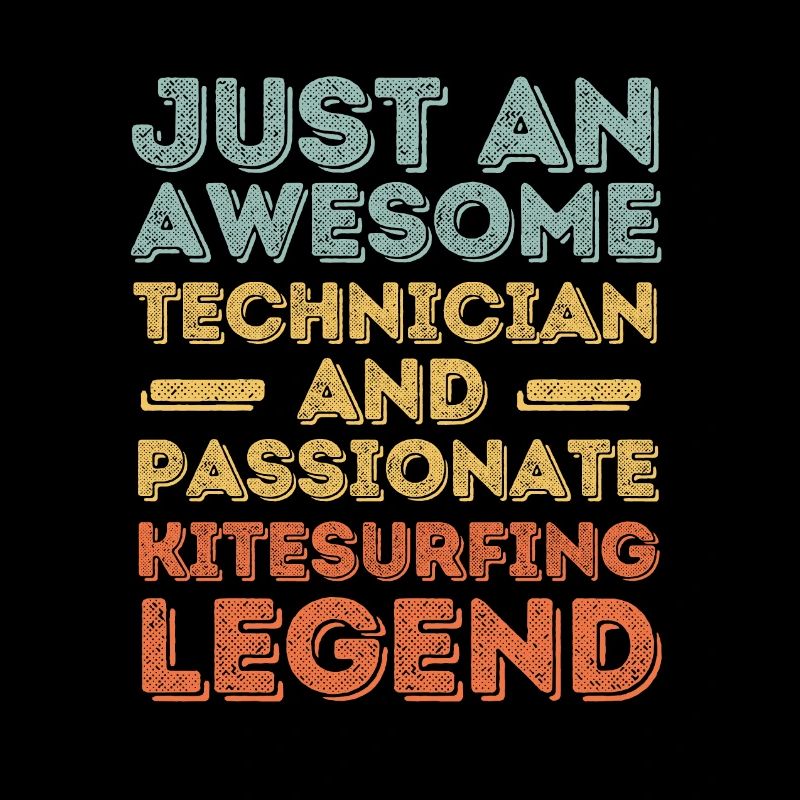Technician Kitesurfing retro