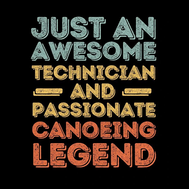Technicien Canoë rétro