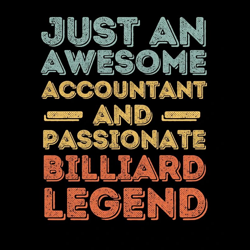 Buchhalter Billard retro