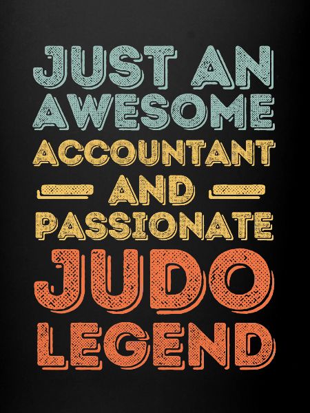 Comptable Judo rétro