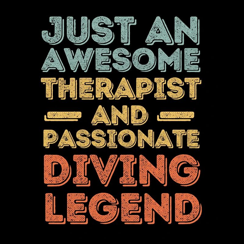 Therapist Diving retro