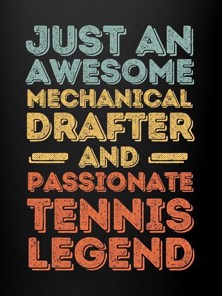 Dessinateur technique Tennis rétro