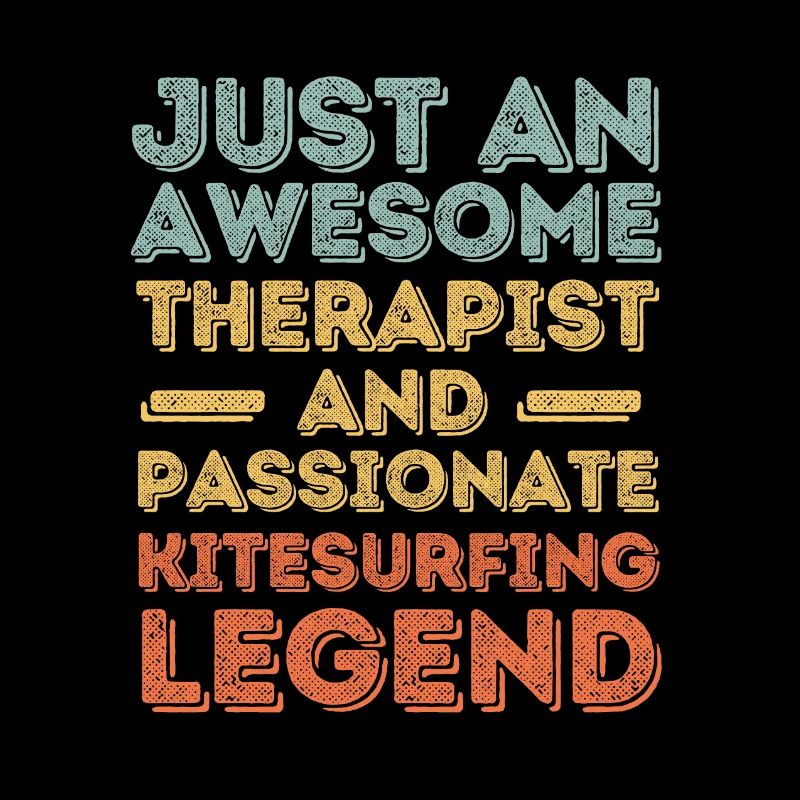 Therapist Kitesurfing retro
