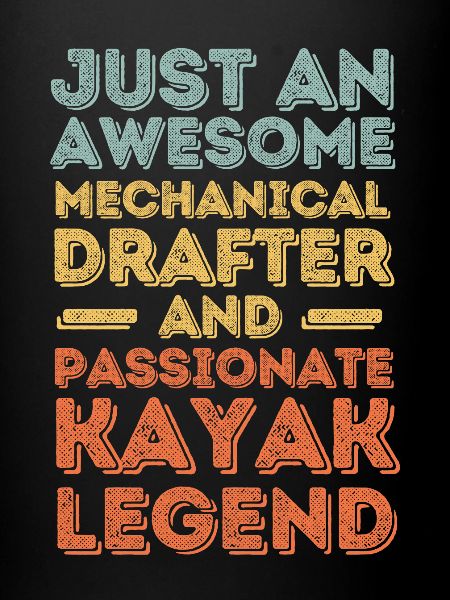 Dessinateur technique Kayak rétro
