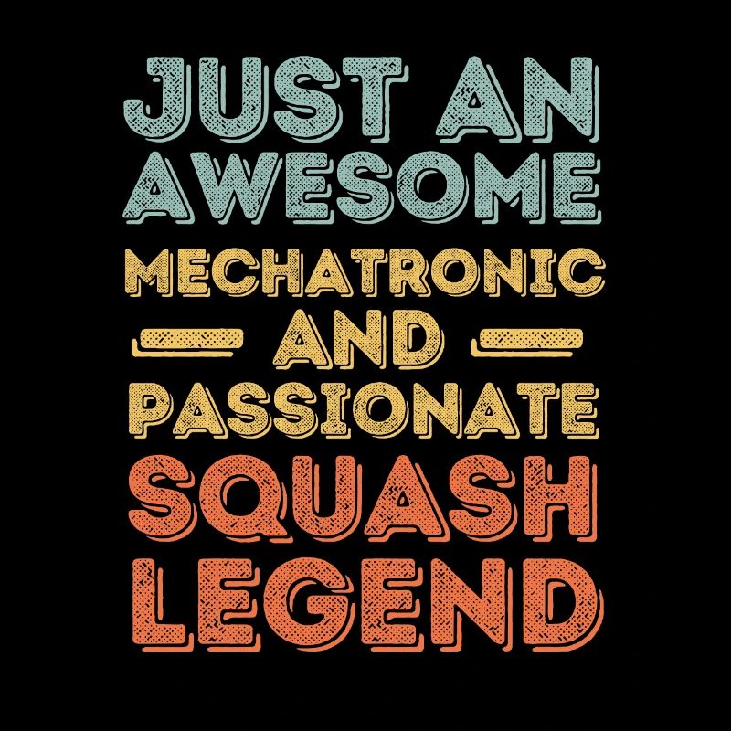 Mechatroniker Squash retro
