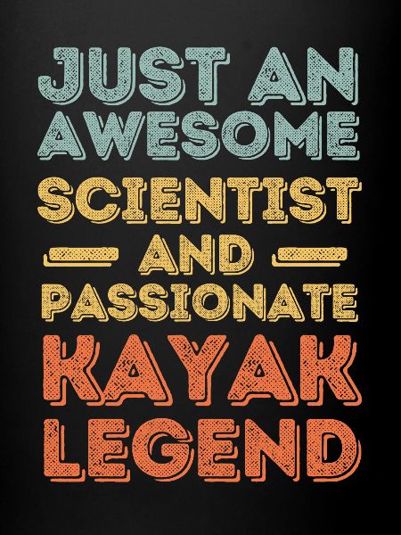 Scientifique Kayak rétro