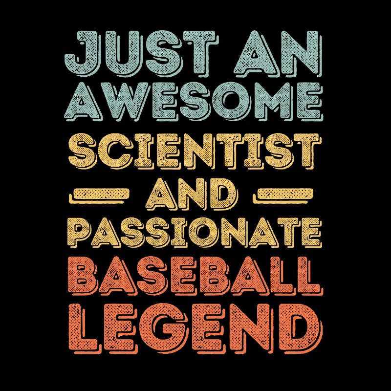 Scientist baseball retro