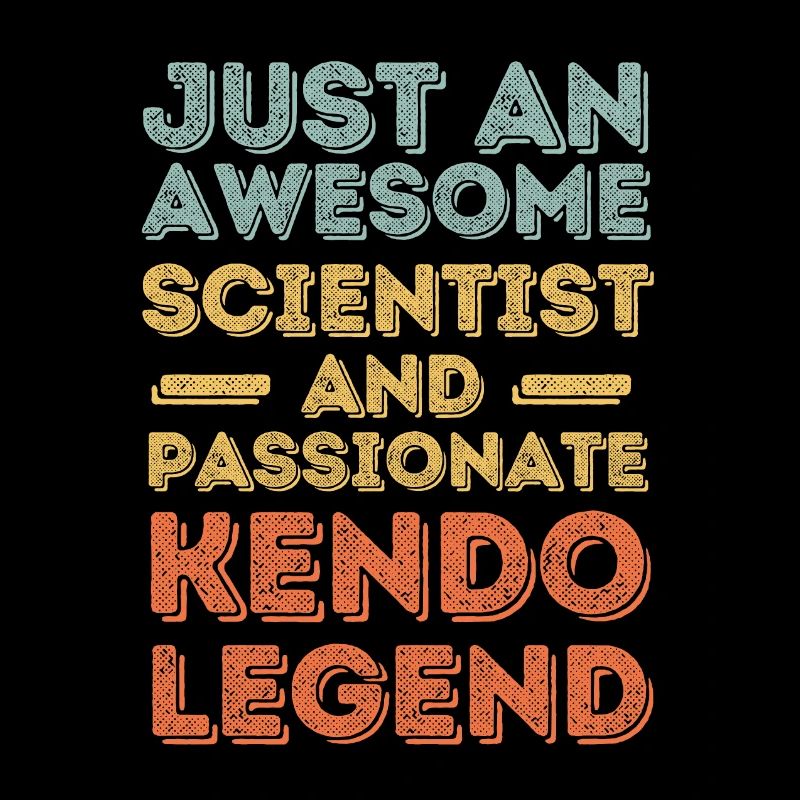 Scientifique Kendo rétro
