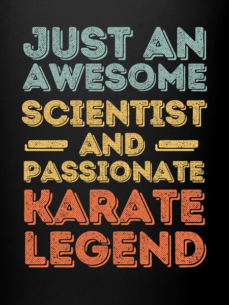 Scientist Karate retro
