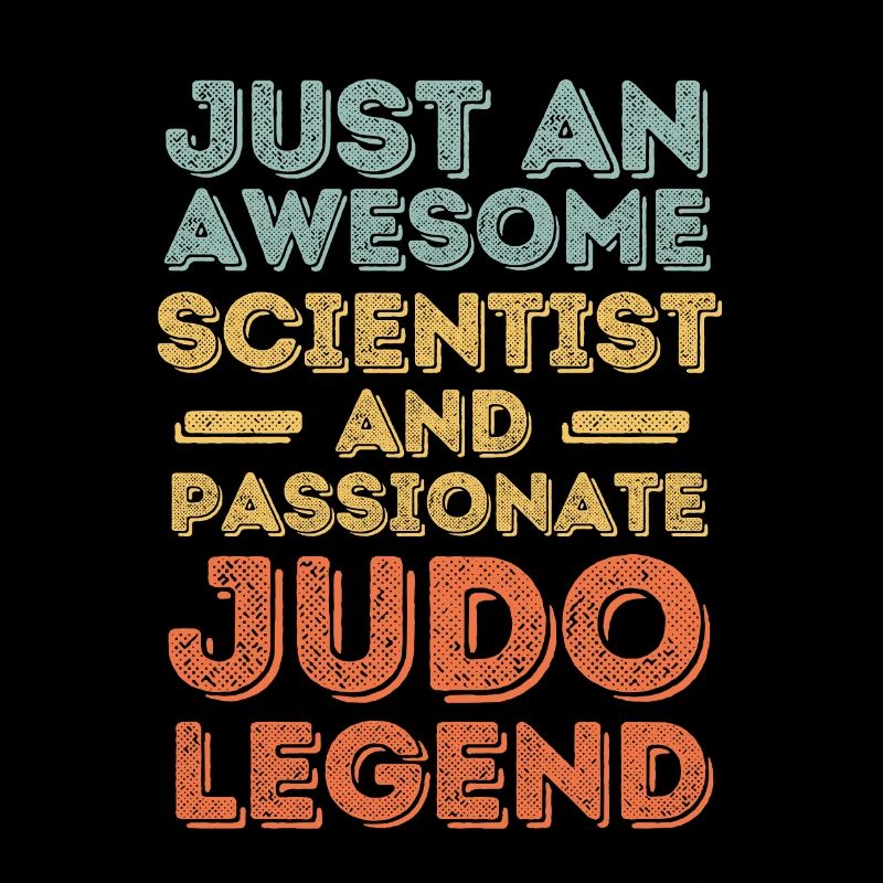Scientifique Judo rétro