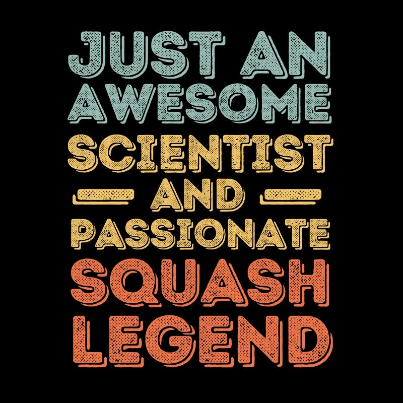 Scientifique Squash rétro