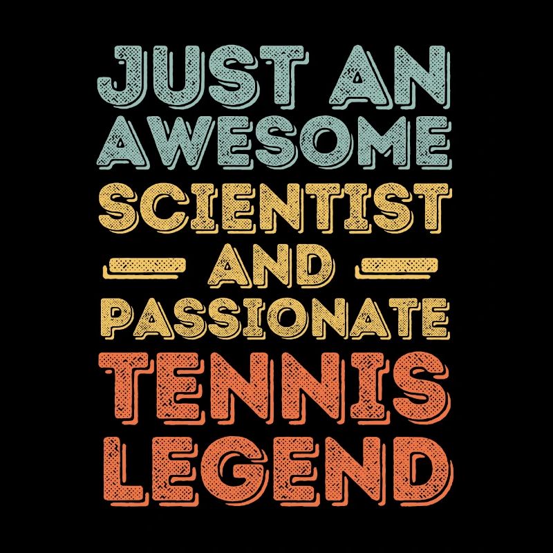 Scientist Tennis retro