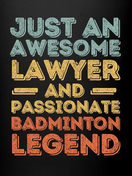 Avocat Badminton rétro