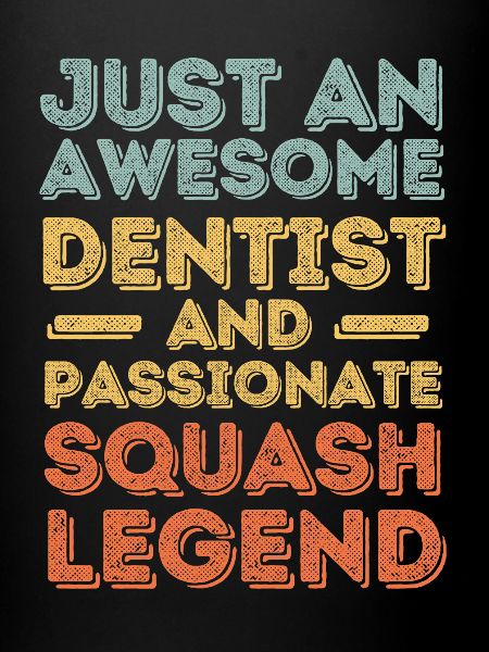 Dentiste Squash retro
