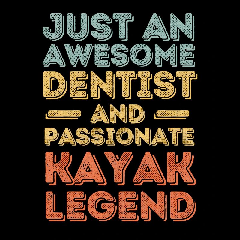 Dentist Kayak retro