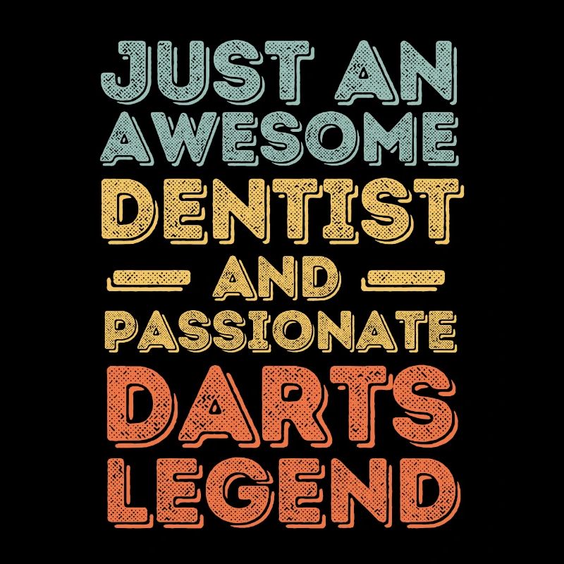 Dentiste Darts rétro