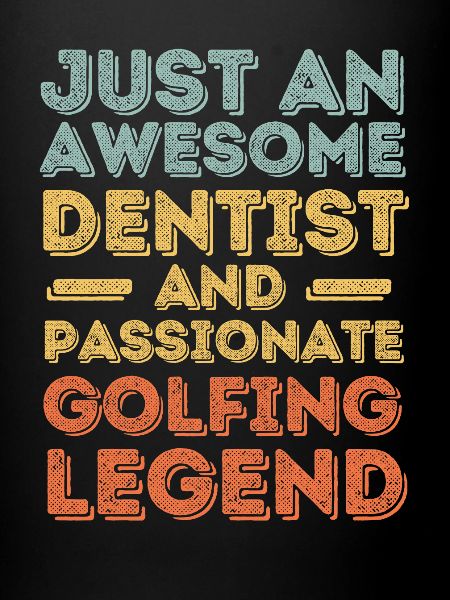 Dentiste golf rétro