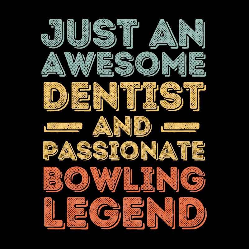 Dentiste bowling rétro