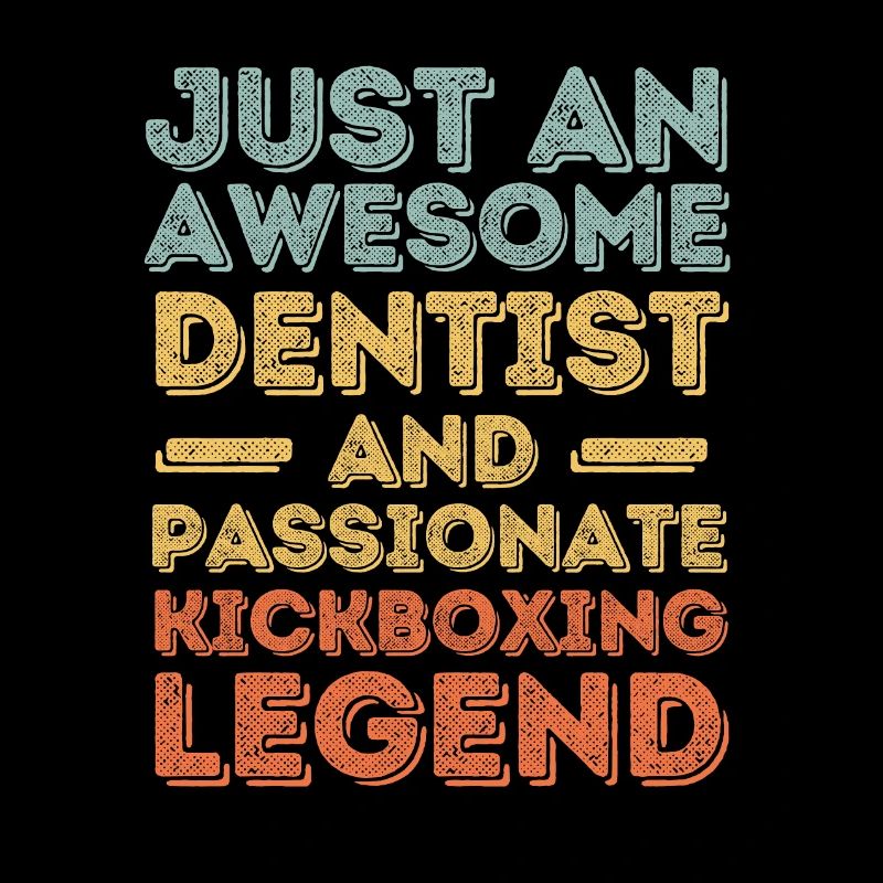 Dentiste Kickboxing rétro
