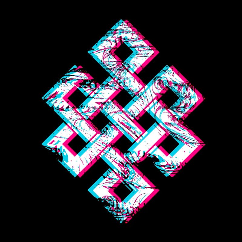 Karma Psychedelic 3D Glitch Anaglyph Fancy 2.0