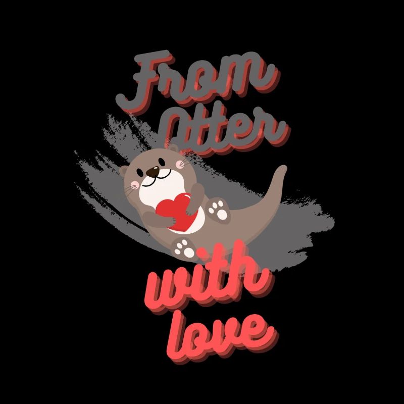 From Otter with Love / Valentinstag Geschenkidee