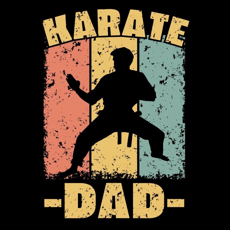 Karaté papa rétro