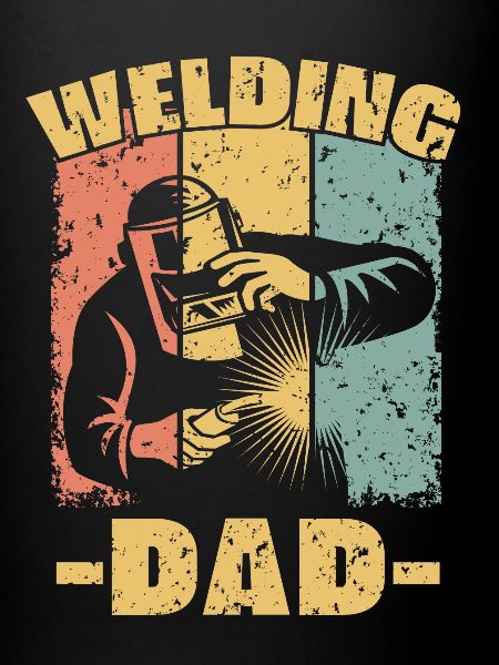 Welding dad retro