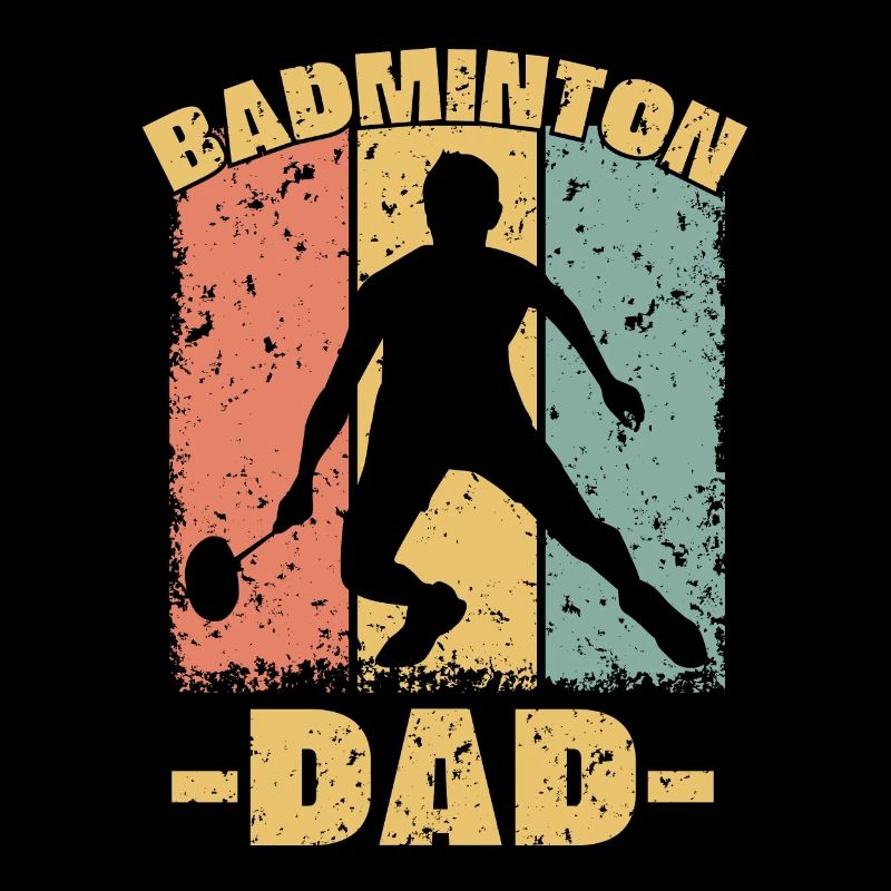 Badminton papa rétro
