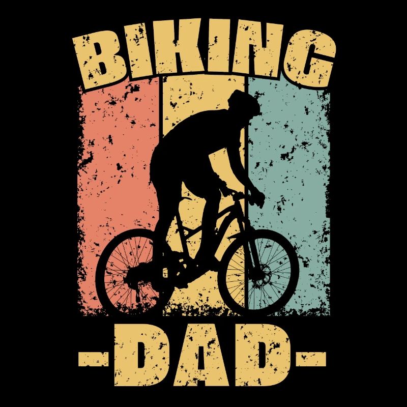 Papa vélo rétro