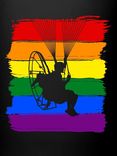 Paramoteur LGBTQ Pride