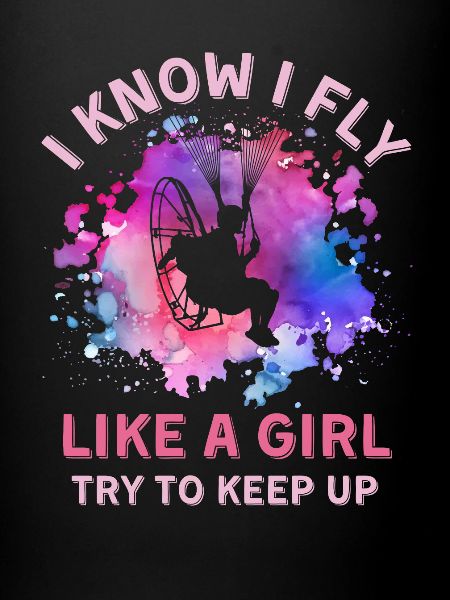 Paramotoring Girl