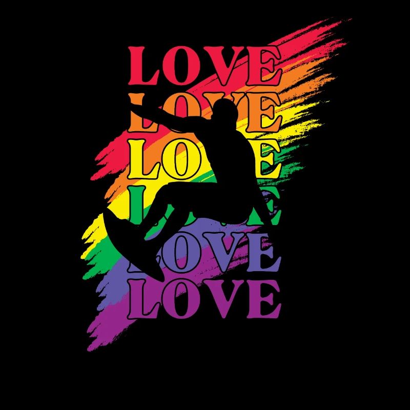 Surfer LGBT Pride