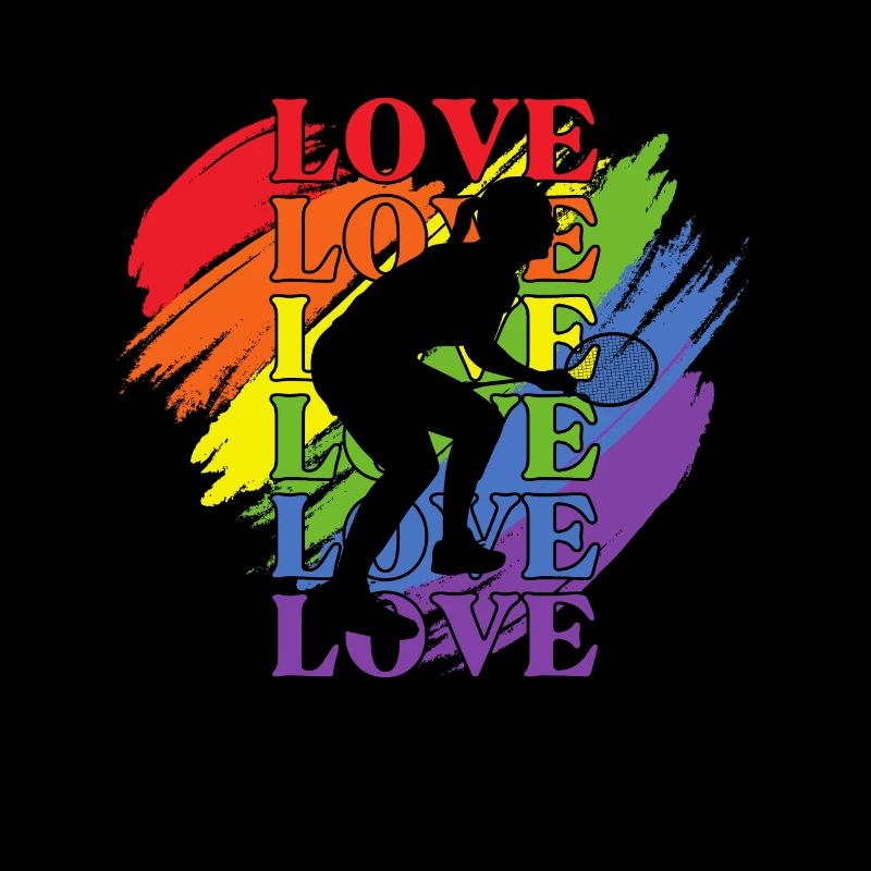 women Badminton LGBT Pride