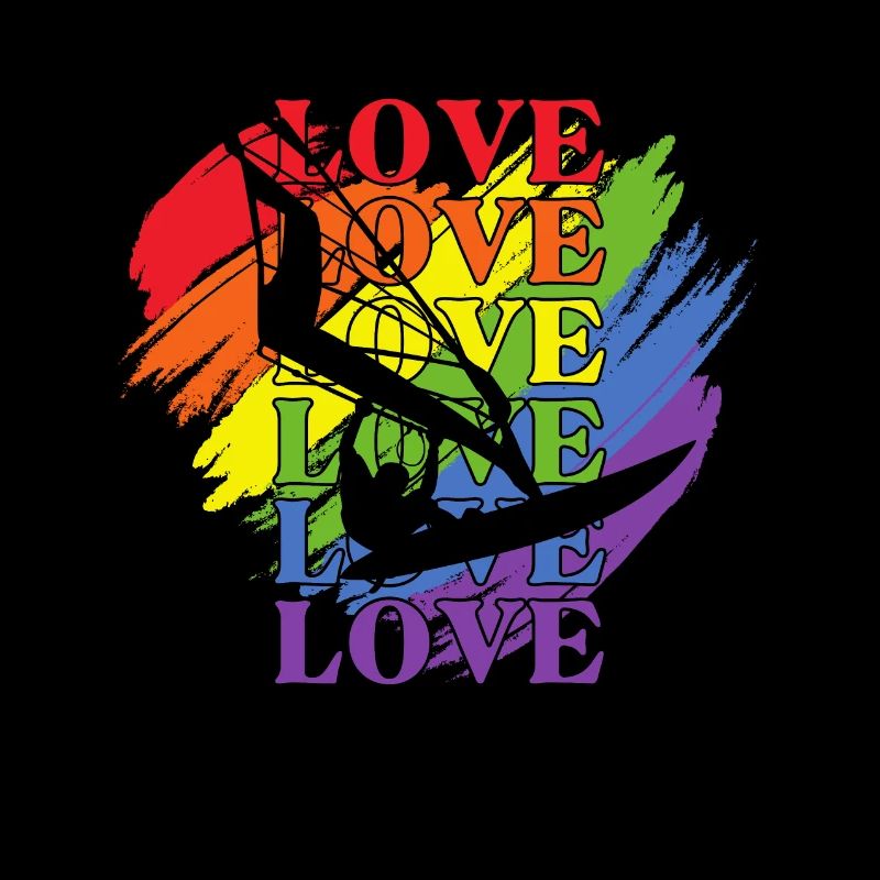Windsurfing LGBT Pride