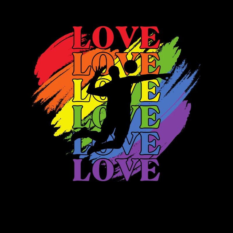 Volleyball LGBT Pride