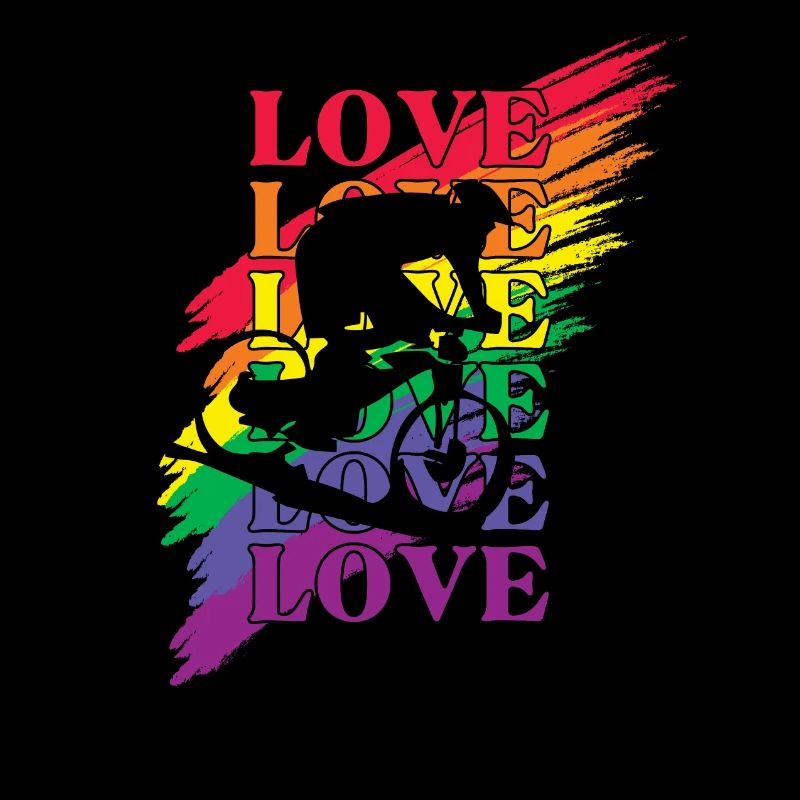 Biking LGBT Pride