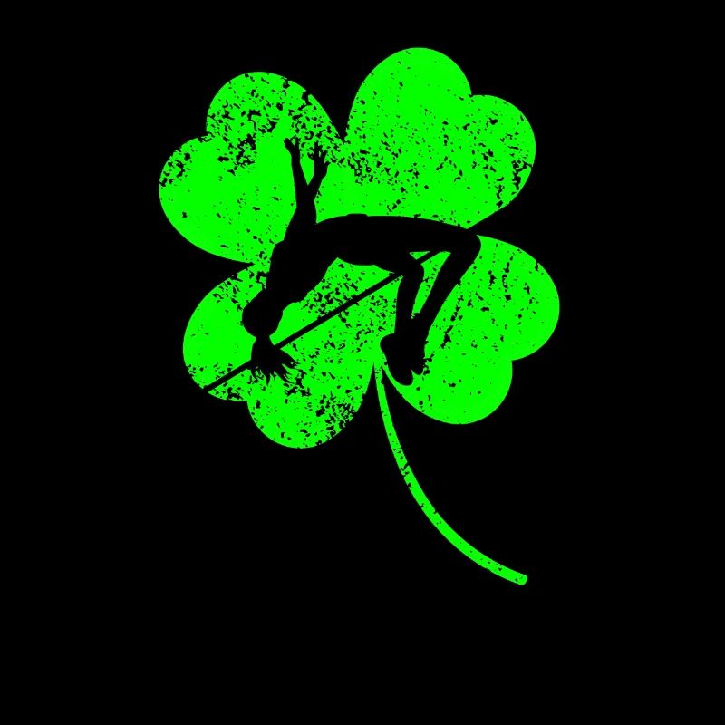 Trèfle de la Saint-Patrick en saut en hauteur