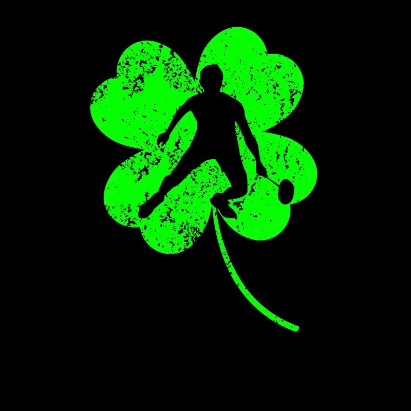 Badminton St. Patrick's Day Kleeblatt