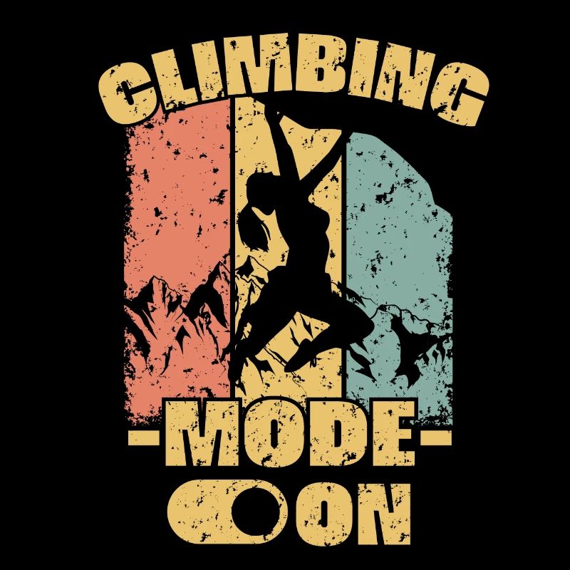 Femmes Escalade rétro