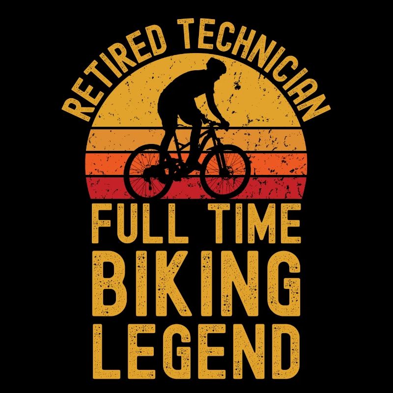 Retired technician biking legend