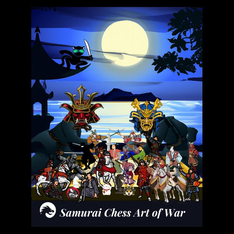 Jeu de combat d’échecs samouraï Samouraï Art of War