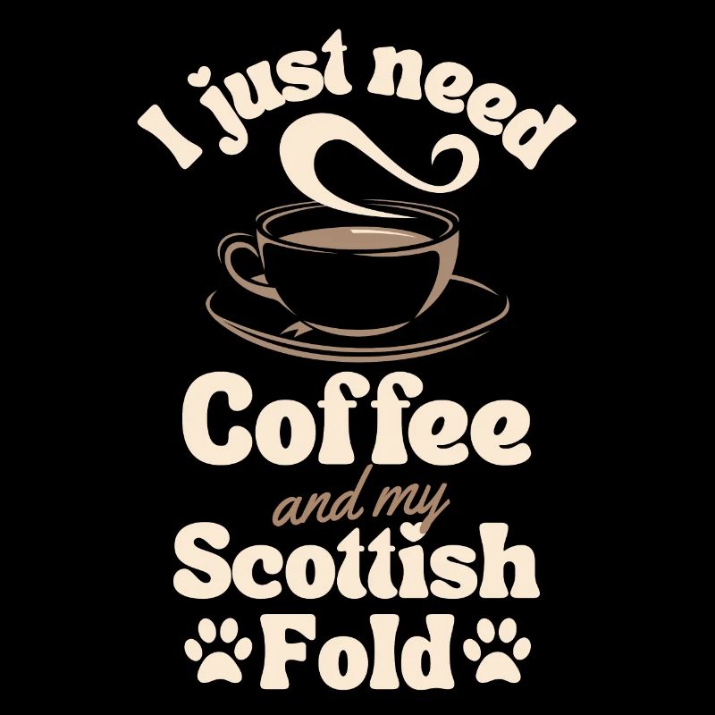 Coffee Scottish-fold lover