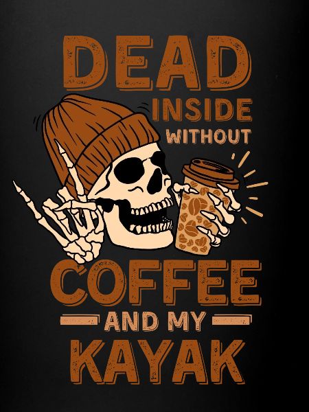 Coffee Kayaking skeleton