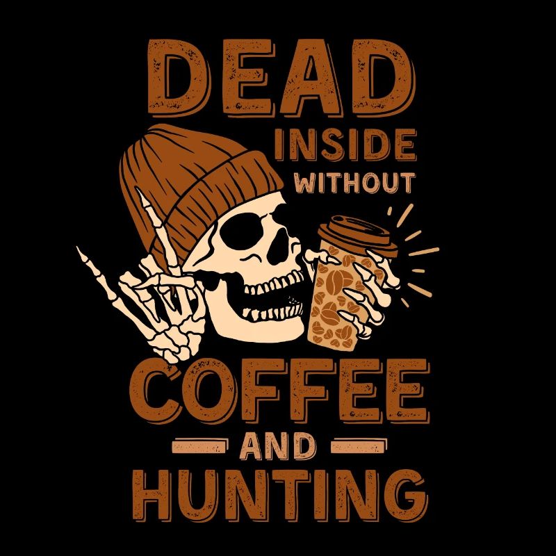 Coffee Hunting skeleton