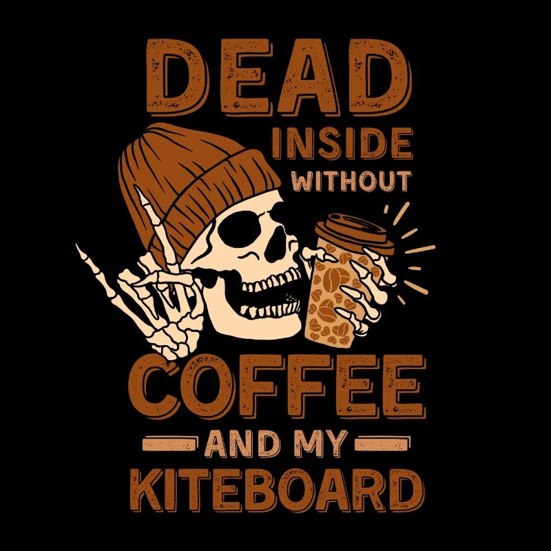 Café Kiteboarding squelette