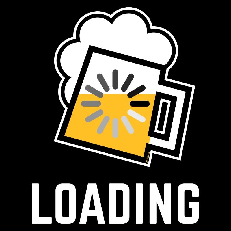 Bier Loading (Bier Wird Geladen / Negativ / /)